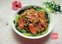 Illustration of how to make fried rice noodles 10