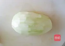 Illustration of how to make winter melon balls with juice 3