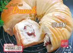 Illustration of making yarn ball bread 17