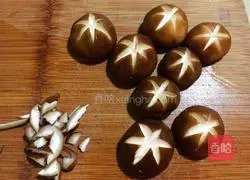 Illustration of how to cook mushrooms and rapeseed 3