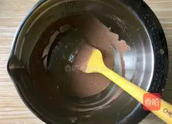 Illustration of how to make cocoa sponge cake 5