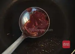 Illustration of how to make kimchi fried rice cake 4