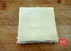 Illustration of how to make ham and toast 4