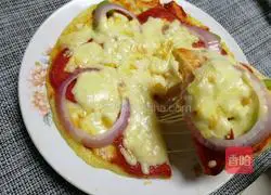 Simple version of small pizza recipe 1