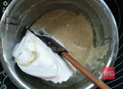 Buckwheat protein cake Practice illustration 6