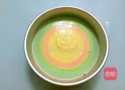 Rainbow Cake Recipe Illustration 13