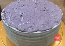 Chocolate Blueberry Cake Recipe Illustration 9