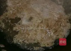 Illustration of how to make brown sugar and egg glutinous rice 3