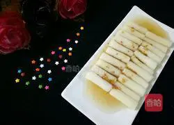 Honey juice Illustration of how to make osmanthus and yam 7