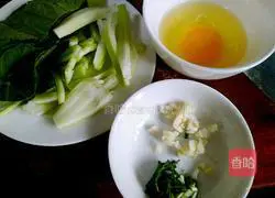 Illustration of how to make fried rice noodles 2