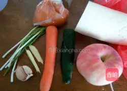 Illustration of how to make Korean kimchi 1 