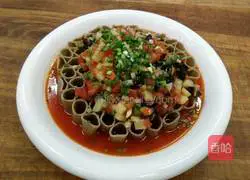 Illustration of how to make steamed oats noodles at a farmhouse 6