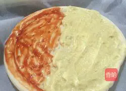 Illustration of how to make double pizza 2