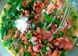 Illustration of how to make assorted egg pancakes 4