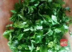 celery Illustration of how to make leaf wheat rice 2