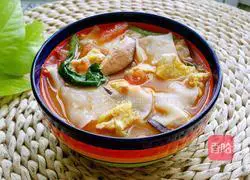 Illustration of how to make tomato and egg noodles 11