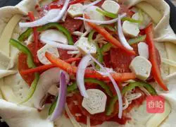 Illustration of how to make homemade fruit pizza 10