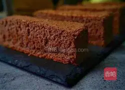 Illustration of how to make cocoa sponge cake 10