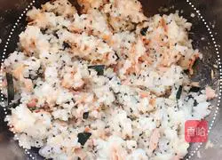 Tuna rice balls Illustration of how to do it 2