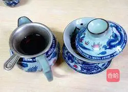 Illustration of how to make Pu'er tea 5 