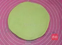 Illustration of how to make ham pizza 1