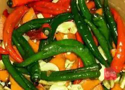 Illustration of how to make crispy kimchi 4