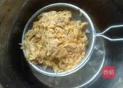 Illustration of how to make rapeseed, tofu and shrimp buns 2