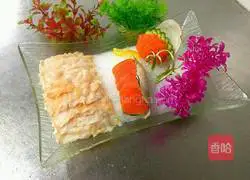 Illustration of how to make geoduck sashimi 11