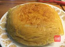 Illustration of how to make Spanish spaghetti omelette 10