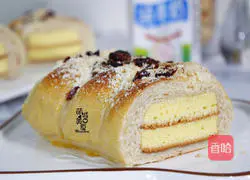 Illustration of how to make cake sandwich bread 2