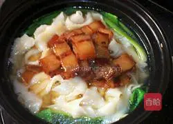 Casserole with shaved noodles Practice illustration 9