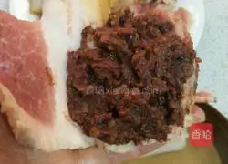 Illustration of how to make bean paste with pork with paste 7