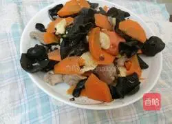 Illustration of how to make stir-fried musu pork 10 