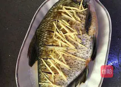 Illustration of how to make steamed bream 5
