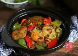 Illustration of spicy griddle potatoes 12