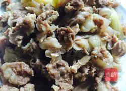 Illustration of braised beef tendon 3