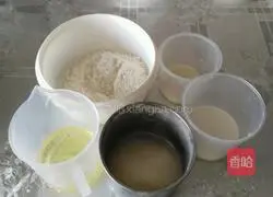 Illustration of how to make original chiffon cake 1