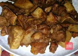 Braised Beef and Taro Recipe Illustration 7