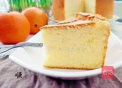 8-inch orange yogurt chiffon cake Illustration of how to do it 14