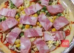 Pineapple and Shrimp Pizza Recipe Illustration 13