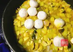 Thai Curry Fish Egg Recipe Illustration 9