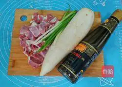 Illustration of Braised Beef and Stewed Radish 1