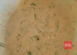 Illustration of how to make kimchi pancakes 4