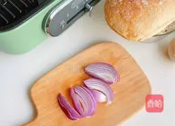 Illustration of making ciabatta sandwich 2