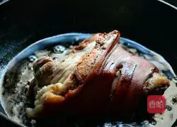 Illustration of how to make rock sugar elbow 4