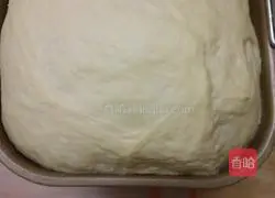 Illustration of making bean paste bagels 4