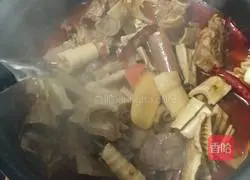 Dried bamboo shoots Braised beef recipe 14