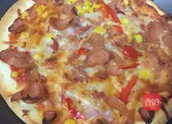 Pictures of how to make sausage pizza 4