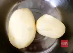 Golden Potato Shredded Cake Recipe Illustration 1