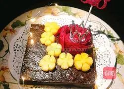 Low-fat tofu brownie cake recipe 12